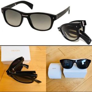 🕶💯 Authentic Prada Foldable Sunglasses